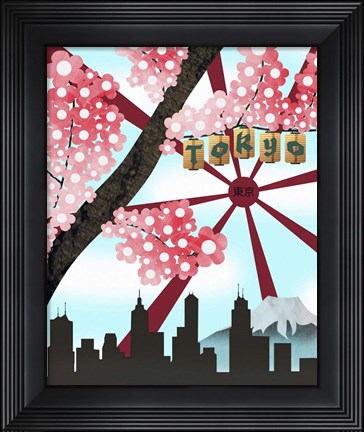Framed Tokyo Print