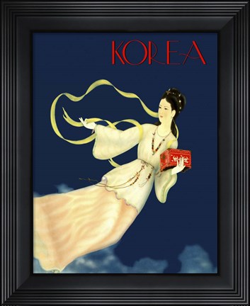 Framed Korea Print