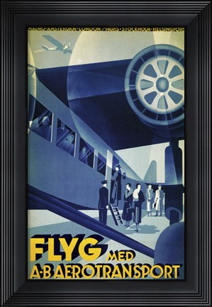 Framed FLYG Med Print