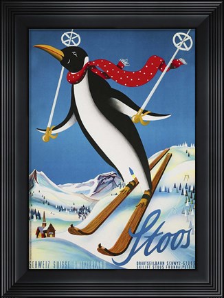 Framed Stoos Switzerland Print