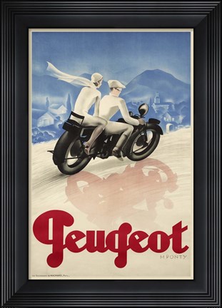 Framed Geugeot Print