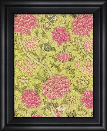 Framed Vintage Floral 8 Print