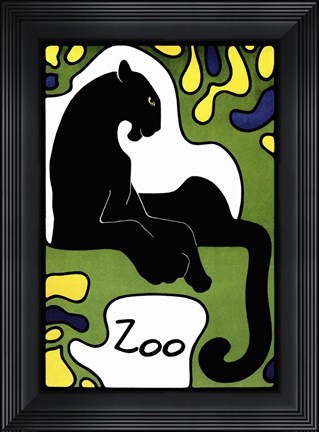 Framed Zoo 1 Print
