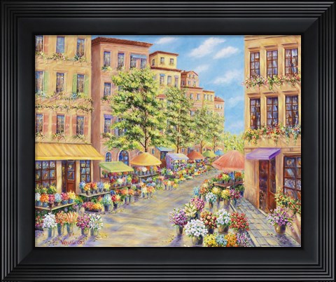 Framed Flower Street Print