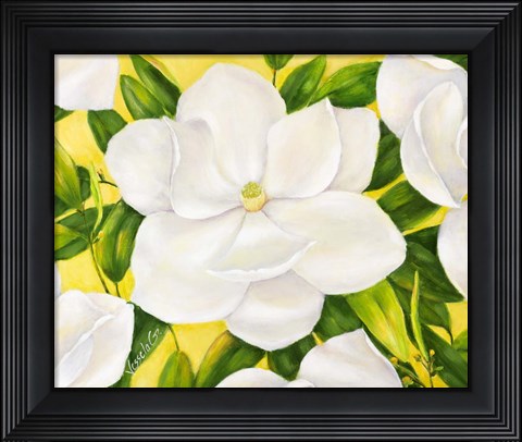 Framed Magnolia Print