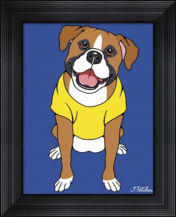 Framed Boxer Print