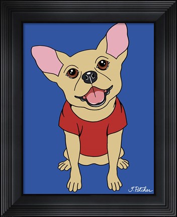 Framed Chihuahua Print