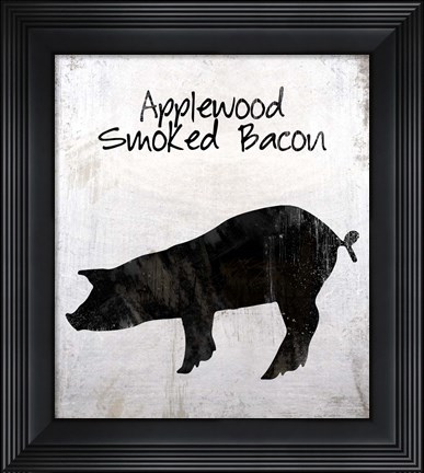 Framed Applewood Smoked Bacon Print