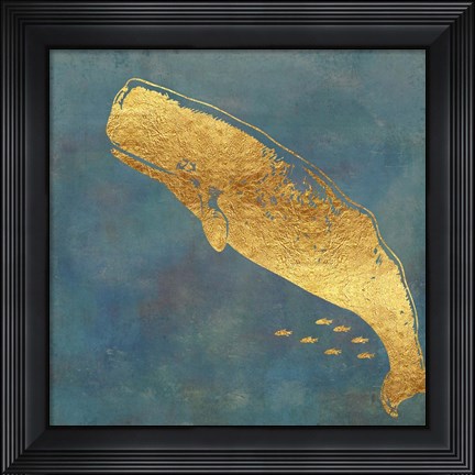 Framed Deep Sea Life I Print