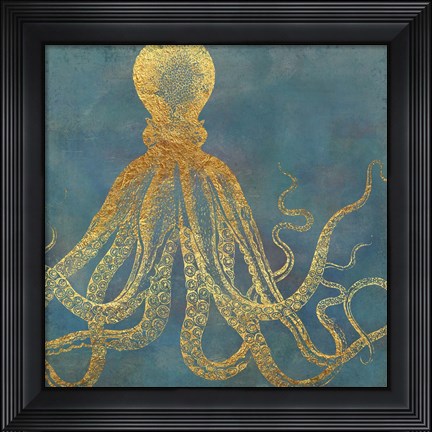 Framed Deep Sea Life II Print