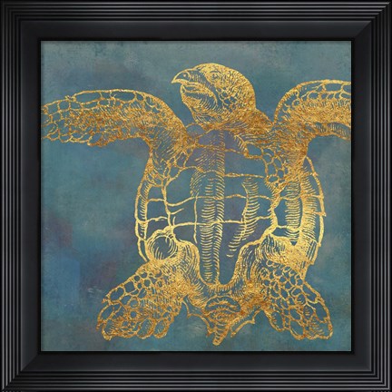 Framed Deep Sea Life III Print