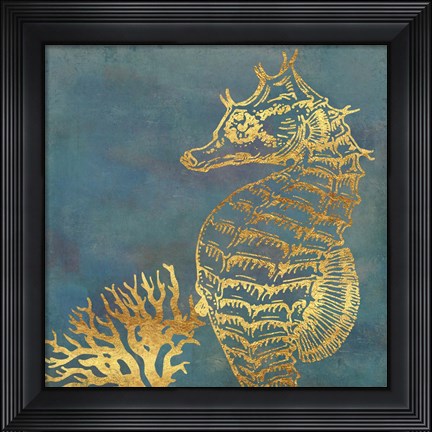 Framed Deep Sea Life V Print