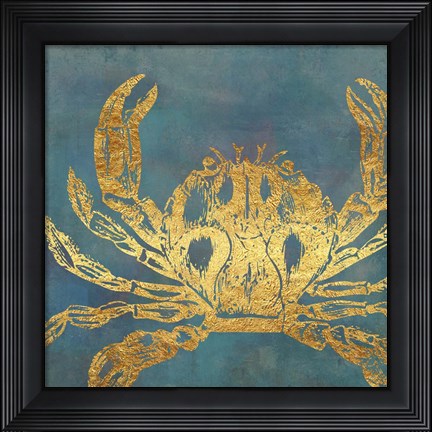 Framed Deep Sea Life VI Print