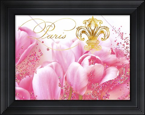 Framed Wedding in Paris II Print