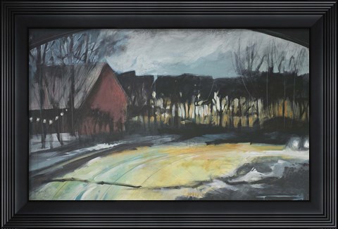 Framed Axdahls Farm Market Print