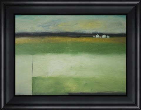 Framed Farmsted On Highway 29 Print