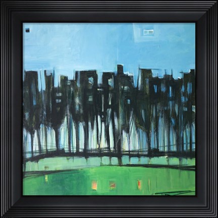 Framed Midsummer Treeline Print