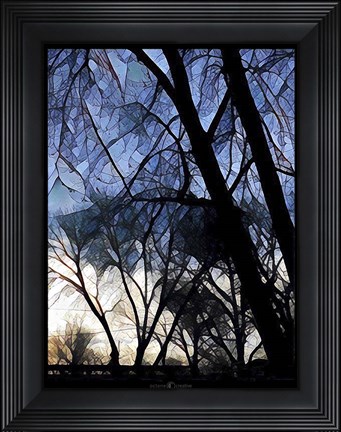 Framed City Sunrise 1 Print