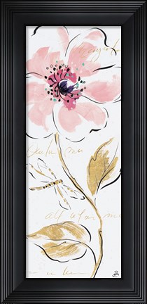 Framed Simply Pink IV Print