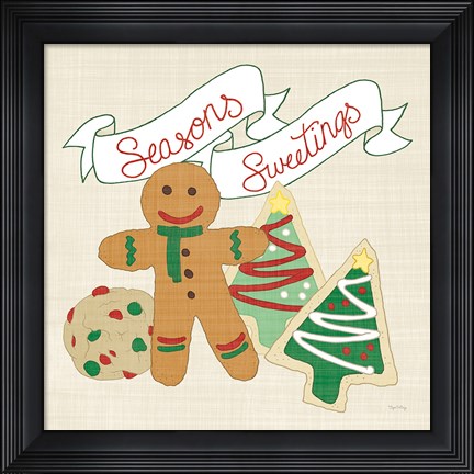 Framed Seasons Sweetings IV v2 Dark Print