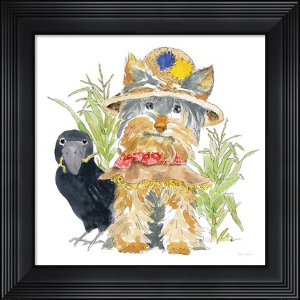 Framed Halloween Pets IV Print