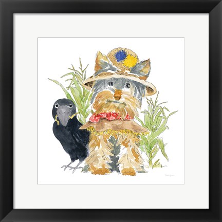 Framed Halloween Pets IV Print