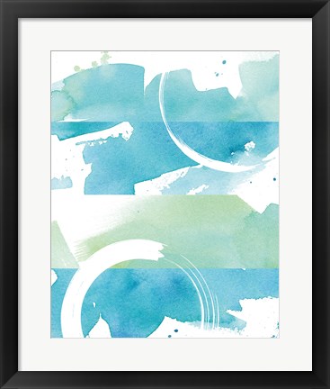 Framed Coastal Feel III Print