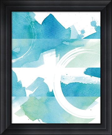 Framed Coastal Feel II Print