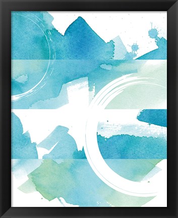 Framed Coastal Feel II Print