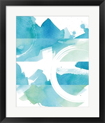 Framed Coastal Feel II Print