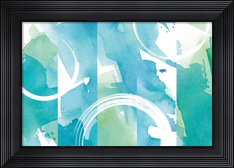 Framed Coastal Feel I Print