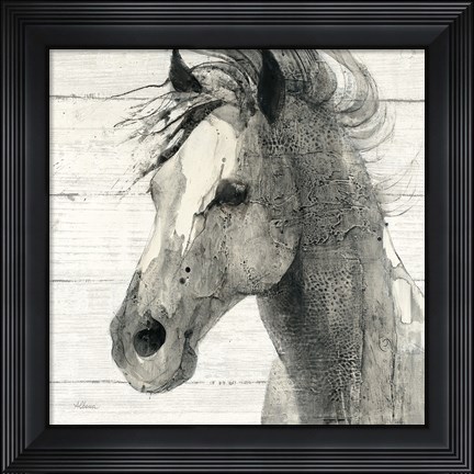 Framed In the Wind II Shiplap Print