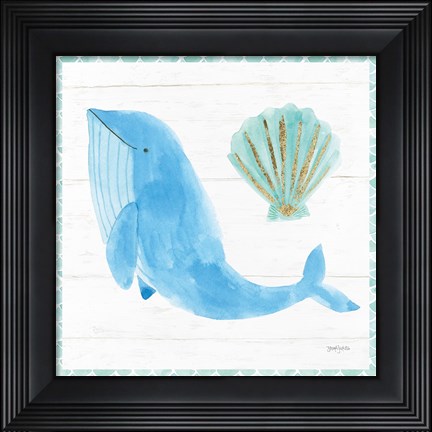 Framed Mermaid Friends VII Print