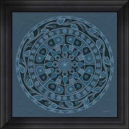 Framed Adire IV Print