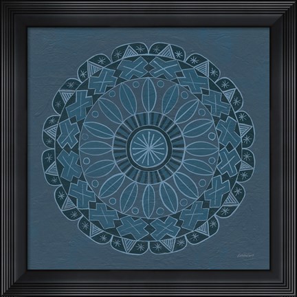 Framed Adire II Print