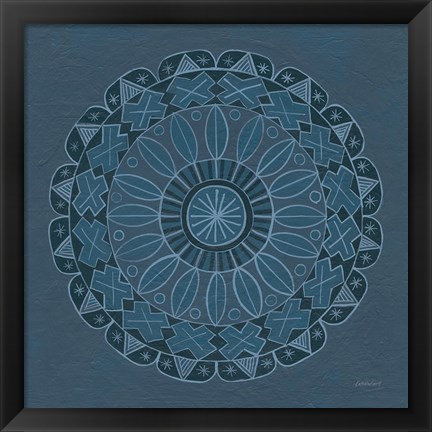 Framed Adire II Print