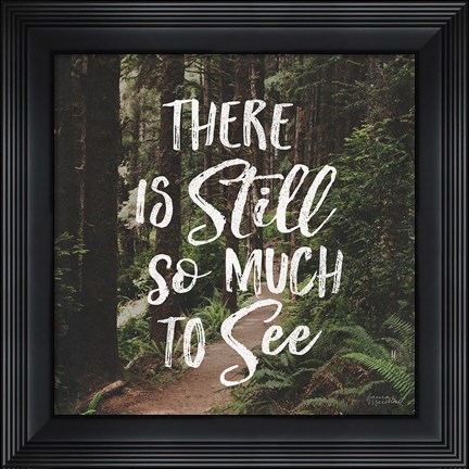 Framed West Coast Wandering II Print