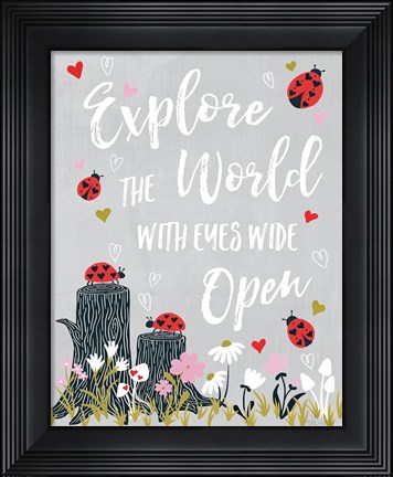 Framed Lovebug I Print