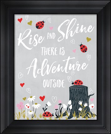 Framed Lovebug II Print