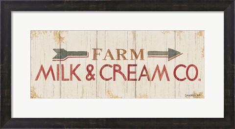 Framed Farm Patchwork XIII Print