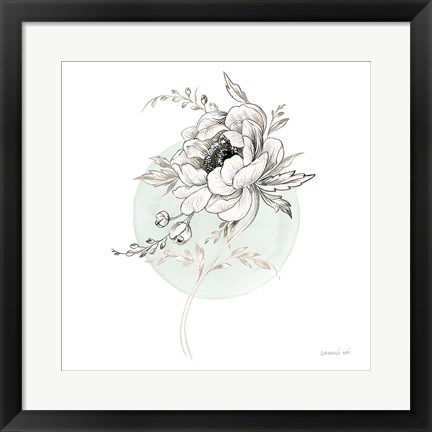 Framed Sketchbook Garden II Print