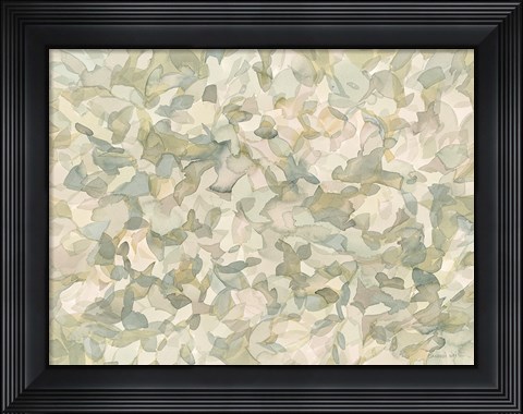 Framed Leafy Abstract Print