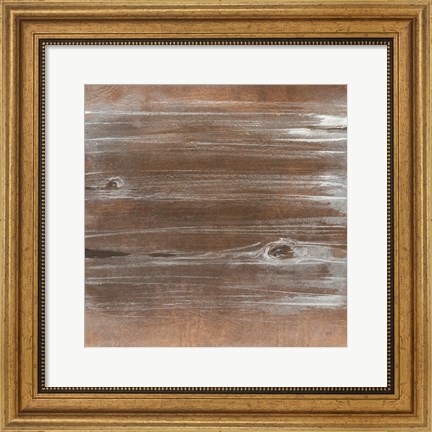 Framed Wood Panel V Print
