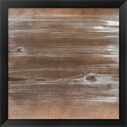 Framed Wood Panel V Print