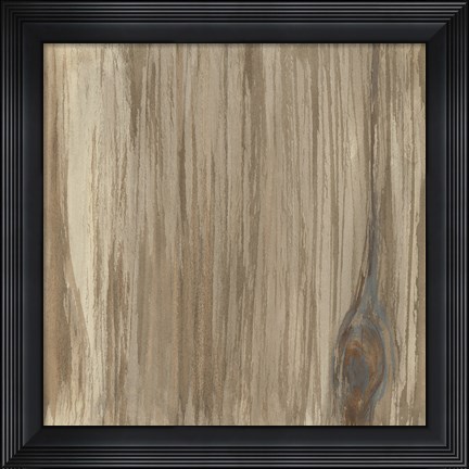 Framed Wood Panel IV Print