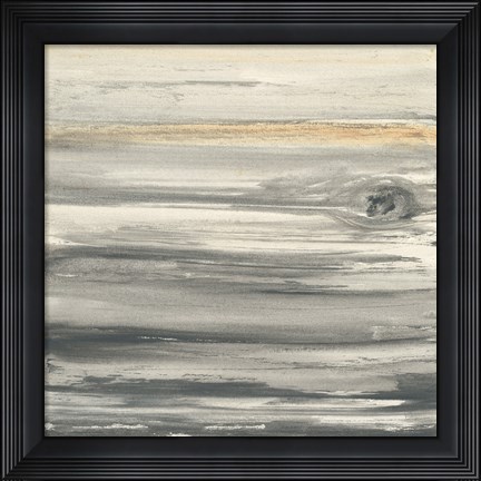 Framed Wood Panel III Print