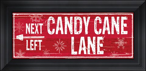 Framed Christmas Signs VII Print