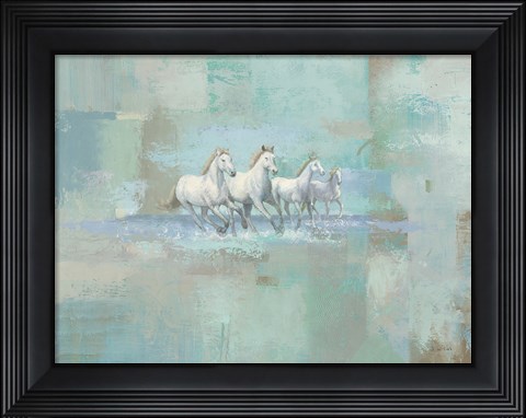 Framed Running Wild Print