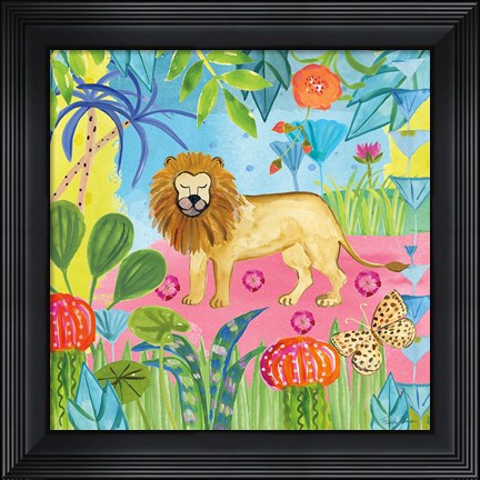 Framed Big Jungle II Print