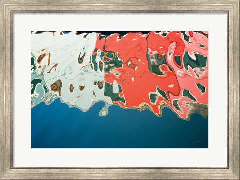 Framed Reflections of Burano IV Print